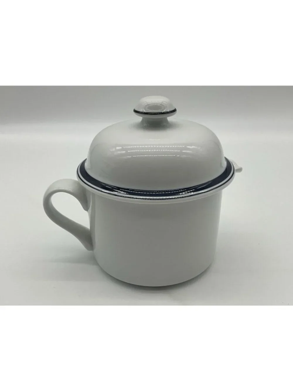 Dansk Bistro VTG Christianshaven White Creamer and Sugar Bowl Set Made  Portugal